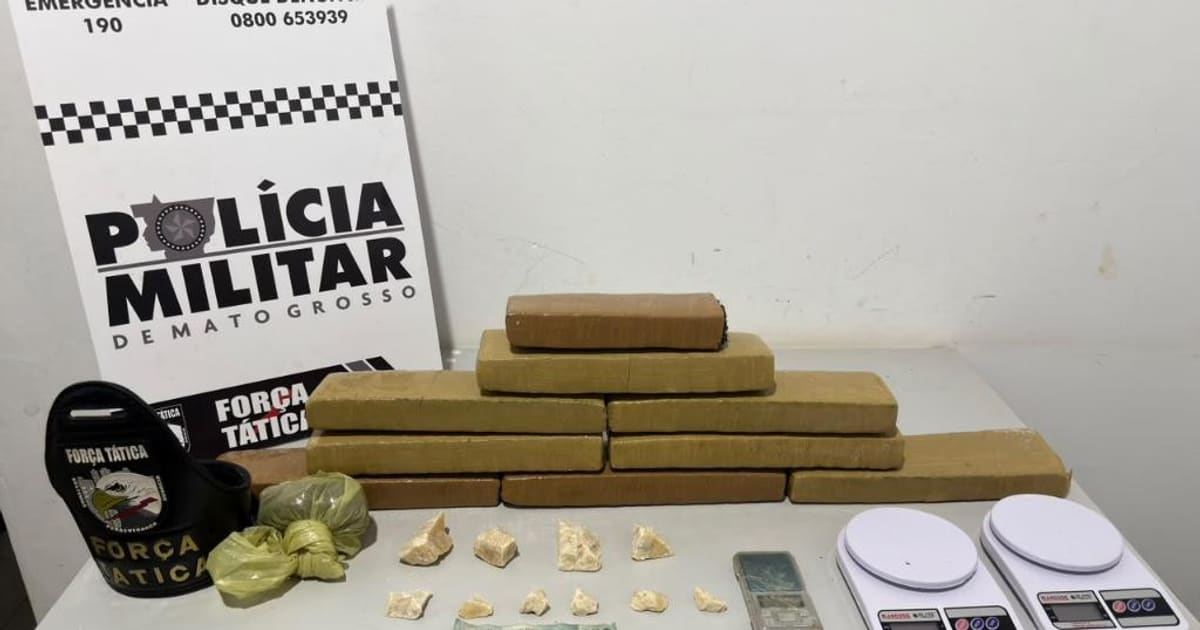 Força Tática apreende menor com drogas em Tangará da Serra, MT